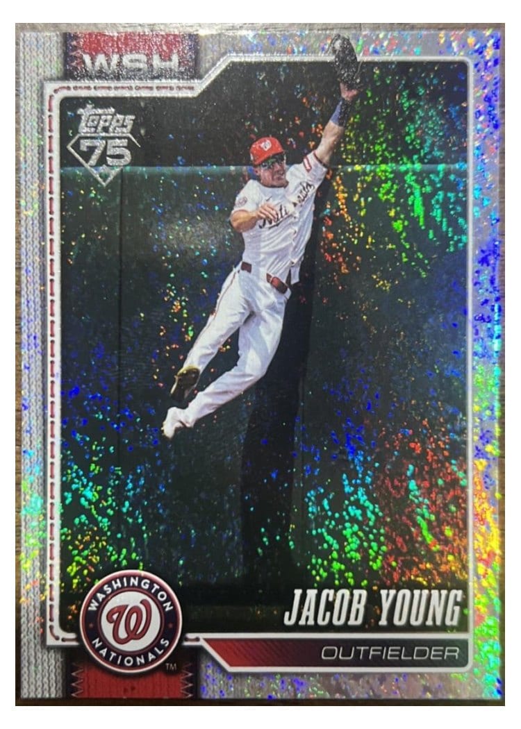2026 Topps Base Set Jacob Young #210 card
