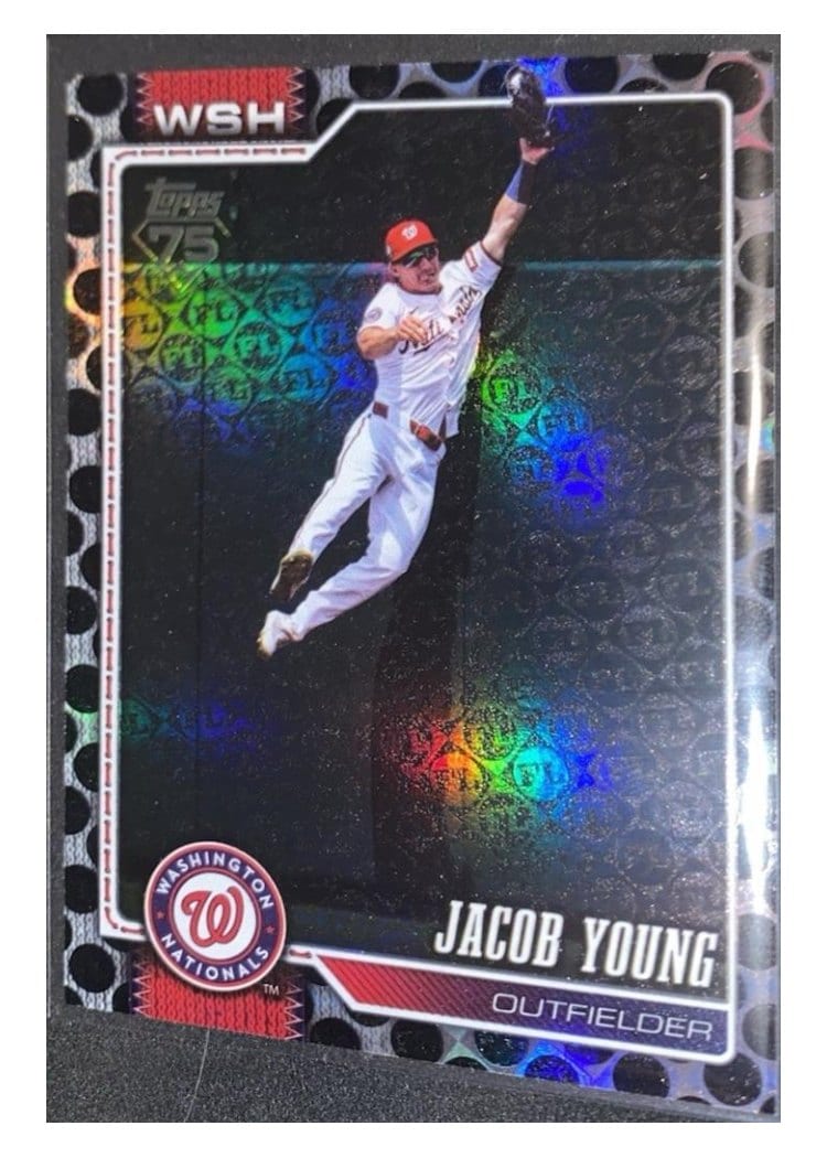 2026 Topps Base Set Jacob Young #210 card