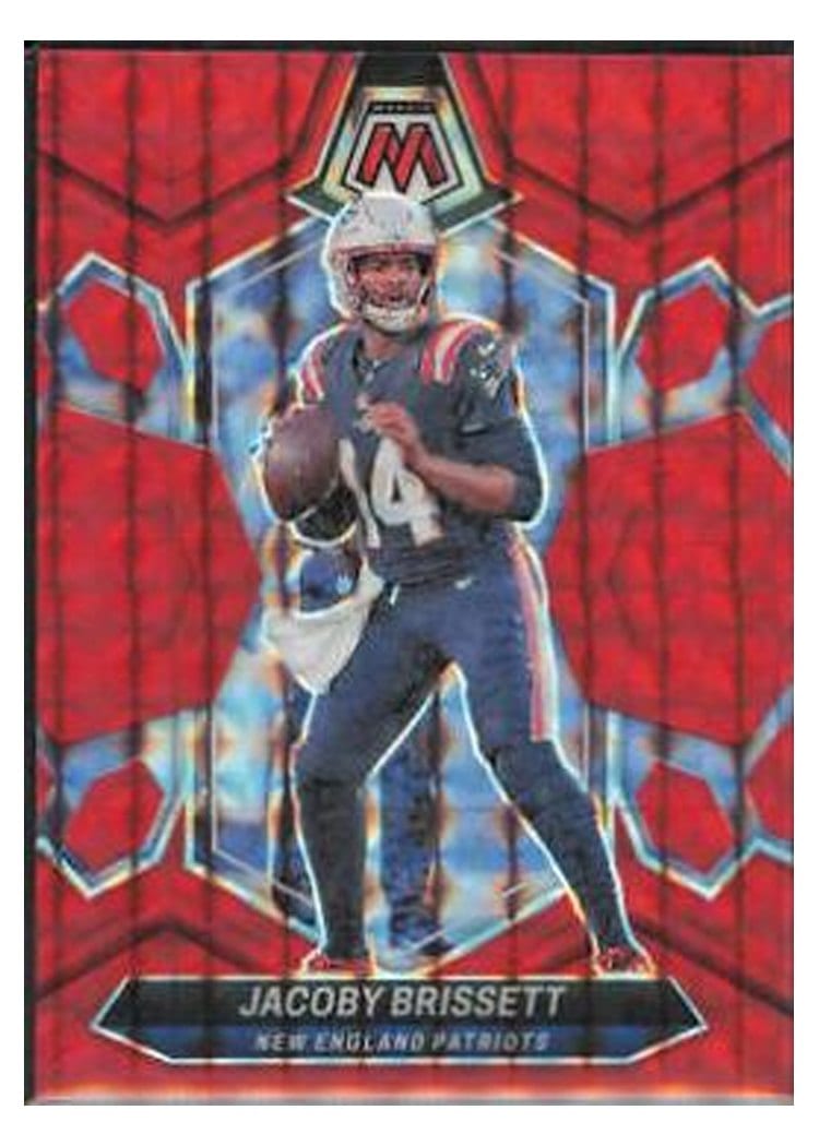 2024 Panini Mosaic Base Set Jacoby Brissett Red #148 card