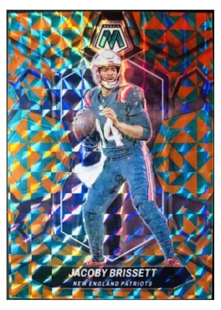 2024 Panini Mosaic Base Set Jacoby Brissett Tessellation #148 card