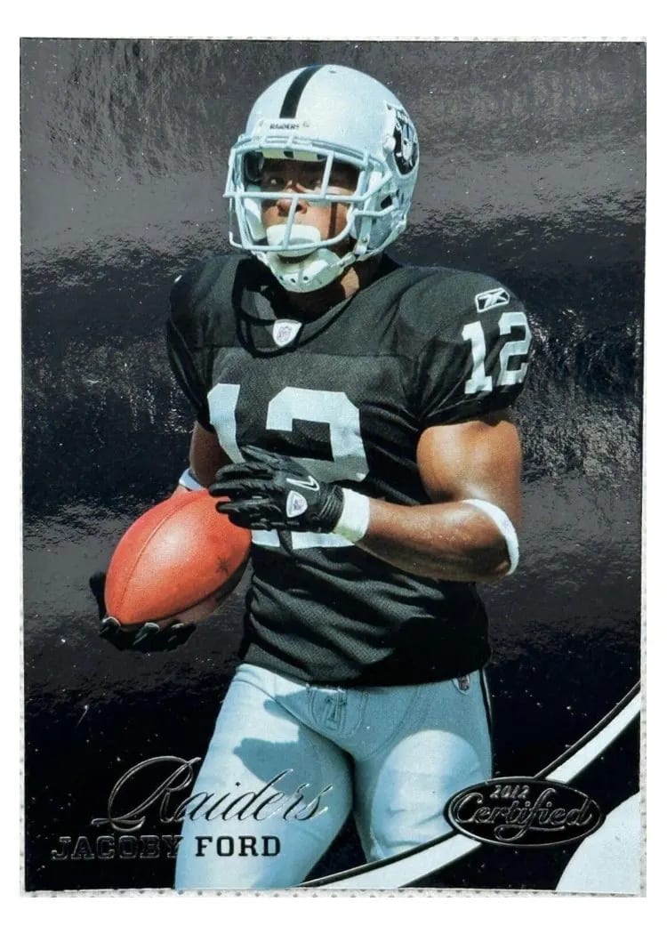 2012 Panini Certified Jacoby Ford #65 card