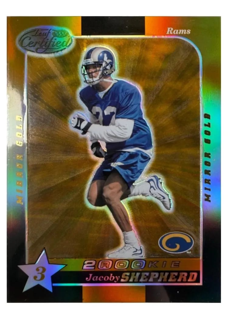 2000 Leaf Certified Jacoby Shepherd #167 card