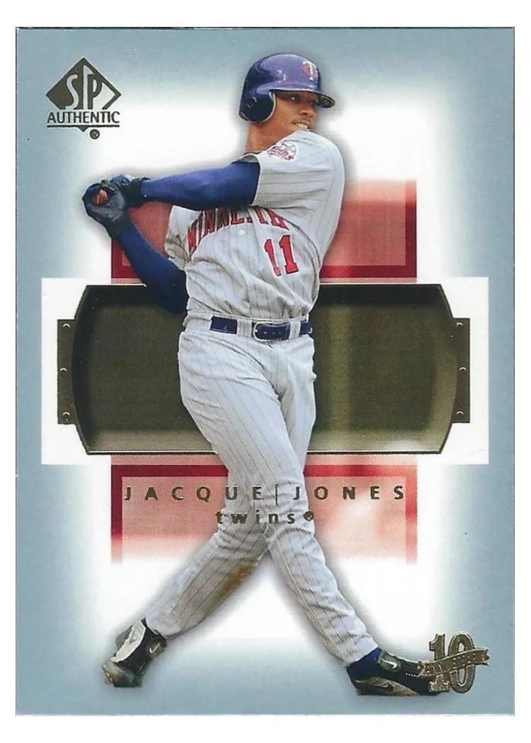 2003 SP Authentic Jacque Jones #35 card