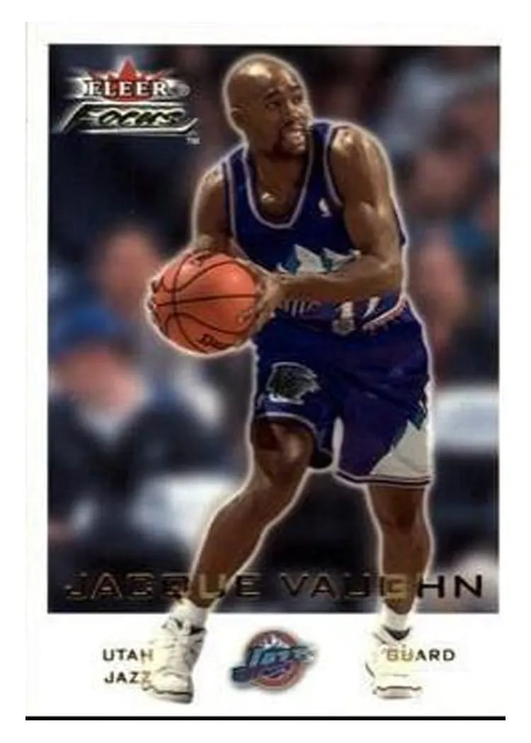2000 Fleer Focus Jacque Vaughn #20 card