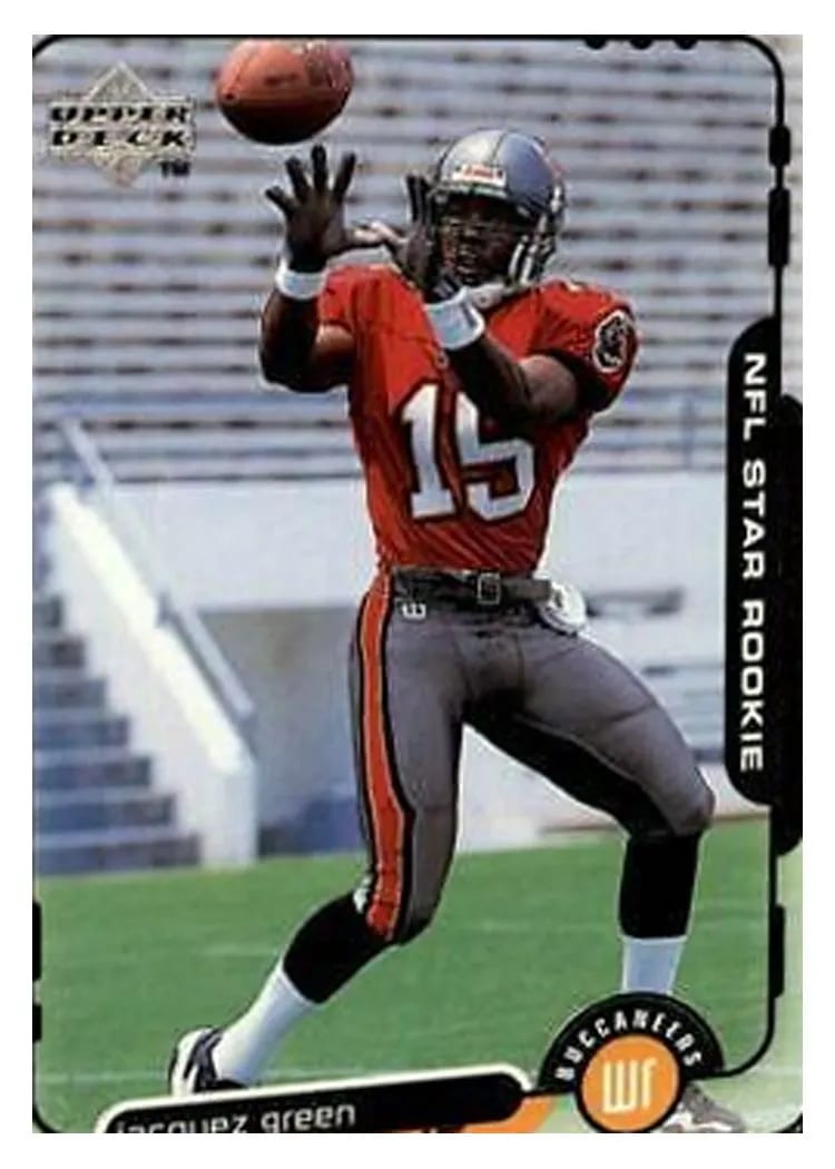 1998 Upper Deck Jacquez Green #21 card