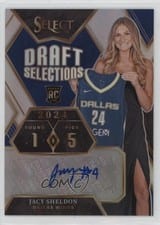 2024 Panini Select WNBA Draft Selections Signatures Jacy Sheldon #DSS-JS card
