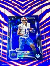 2025 Bowman University Chrome Sapphire Base Set Jadan Baugh #65 card