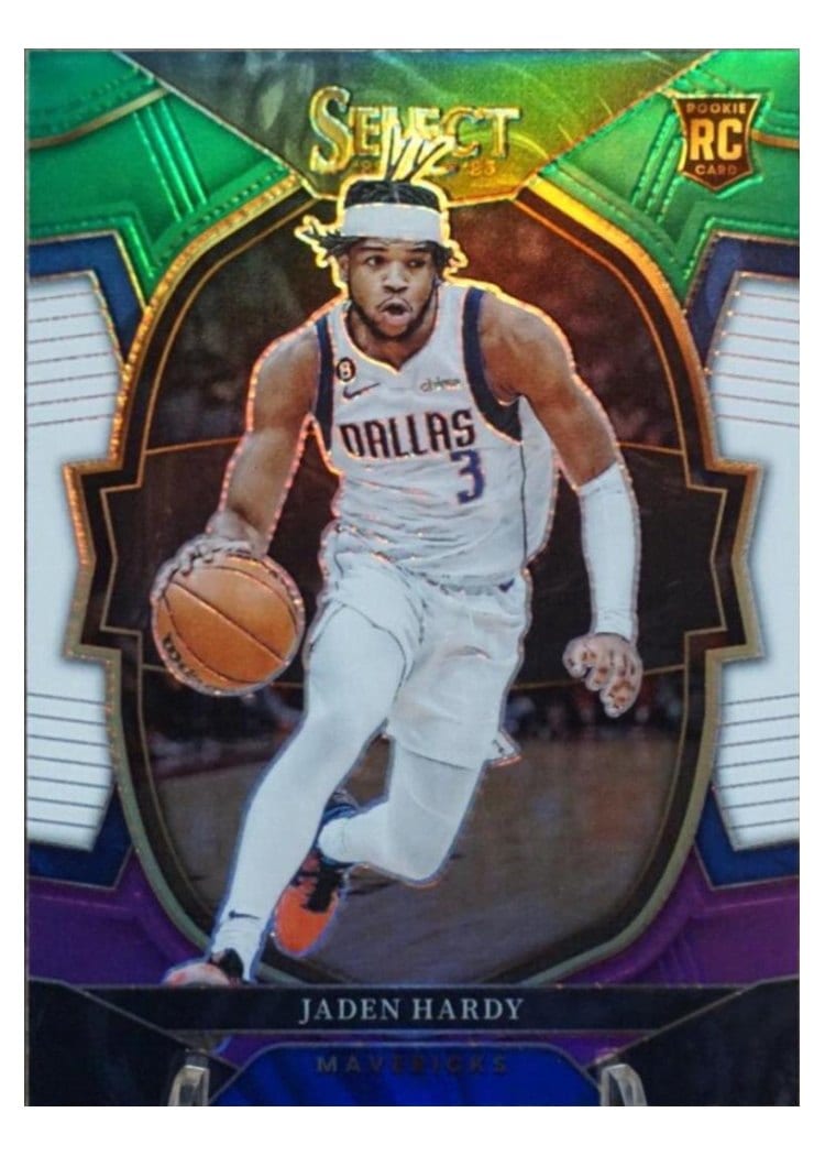 2022-23 Panini Select Base Set Jaden Hardy #80 card