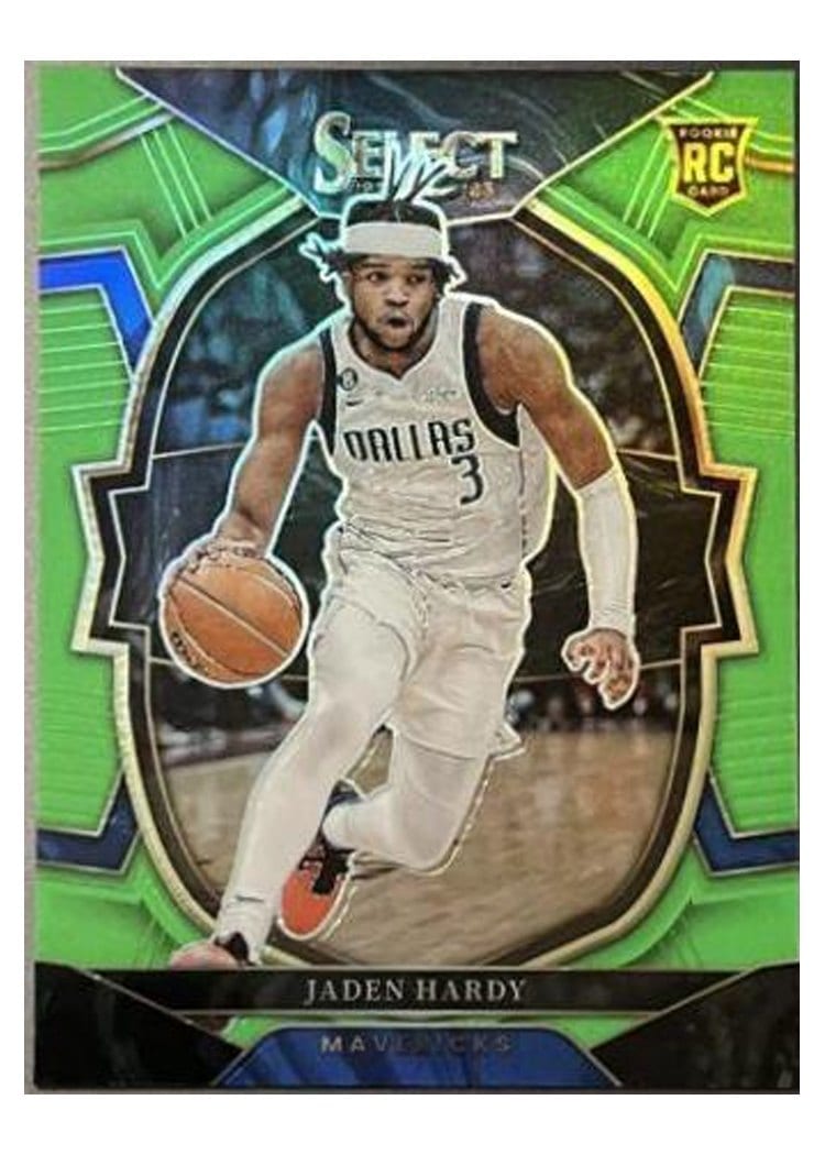 2022-23 Panini Select Base Set Jaden Hardy #80 card