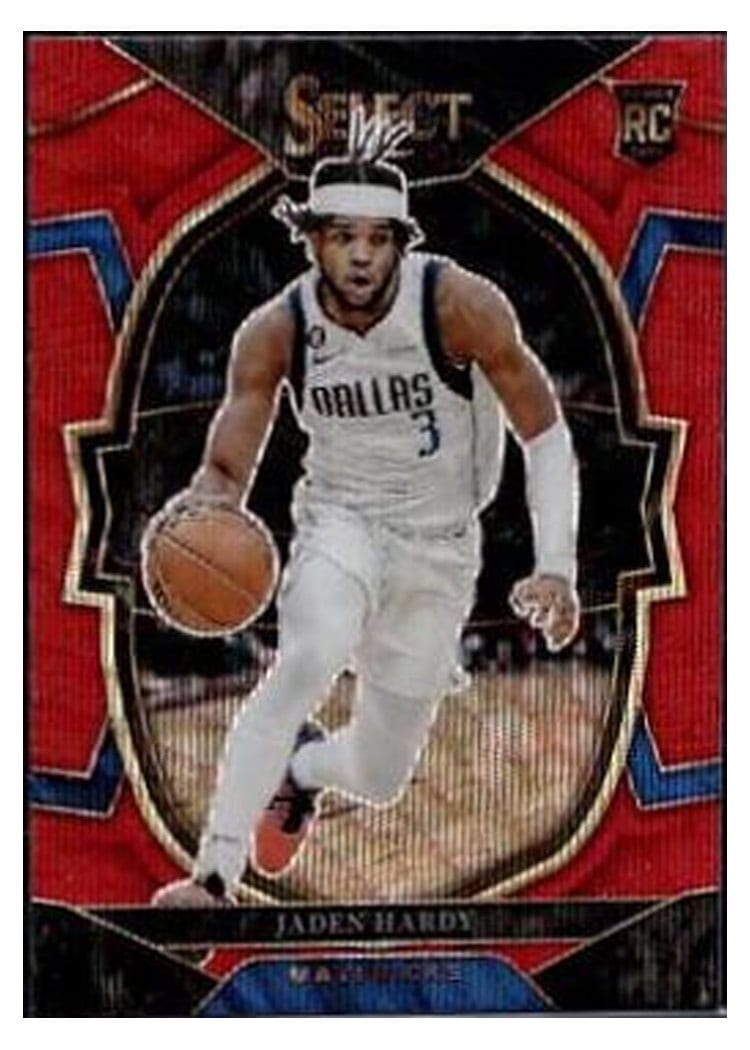 2022-23 Panini Select Base Set Jaden Hardy #80 card
