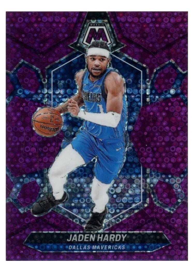 2023-24 Panini Mosaic Base Set Jaden Hardy #132 card