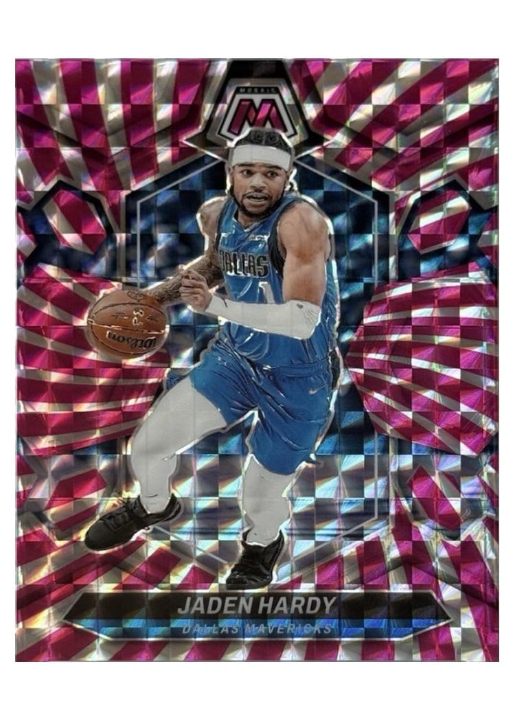 2023-24 Panini Mosaic Base Set Jaden Hardy #132 card