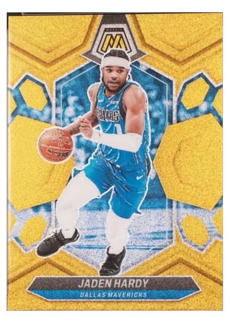 2023-24 Panini Mosaic Base Set Jaden Hardy #132 card