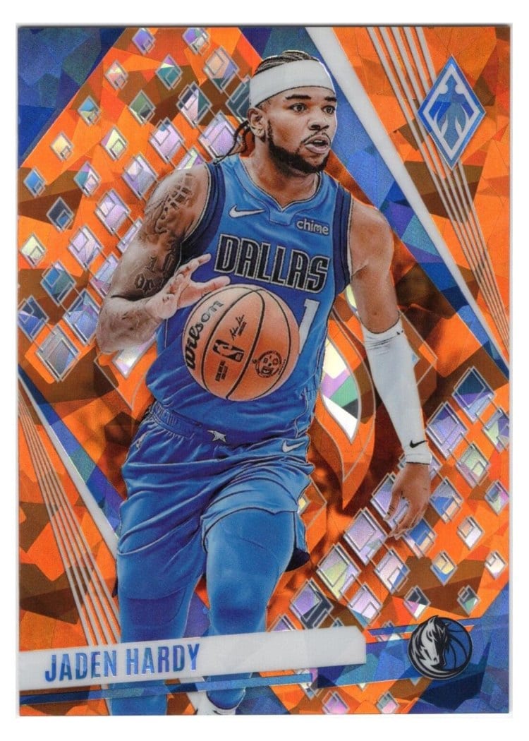 2023-24 Panini Phoenix Base Set Jaden Hardy Orange Ice #14 card
