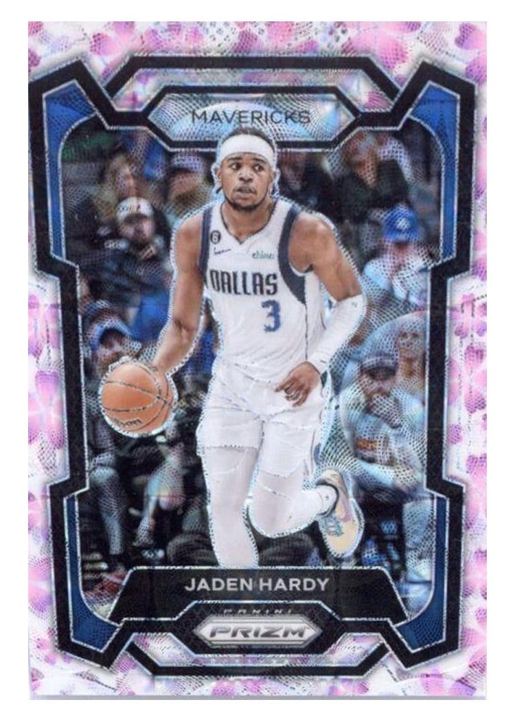 2023-24 Panini Prizm Base Set Jaden Hardy #21 card