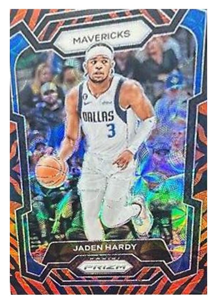 2023-24 Panini Prizm Base Set Jaden Hardy #21 card