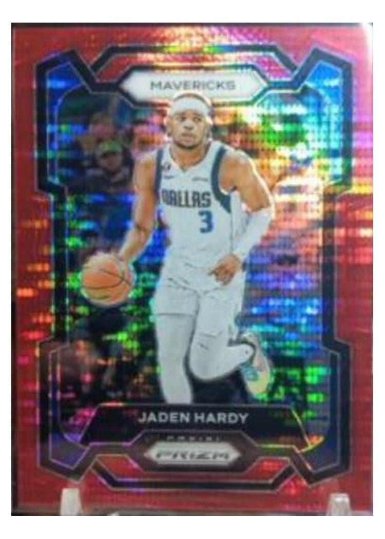 2023-24 Panini Prizm Base Set Jaden Hardy #21 card