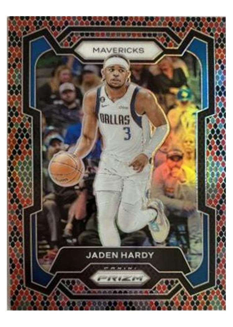 2023-24 Panini Prizm Base Set Jaden Hardy #21 card