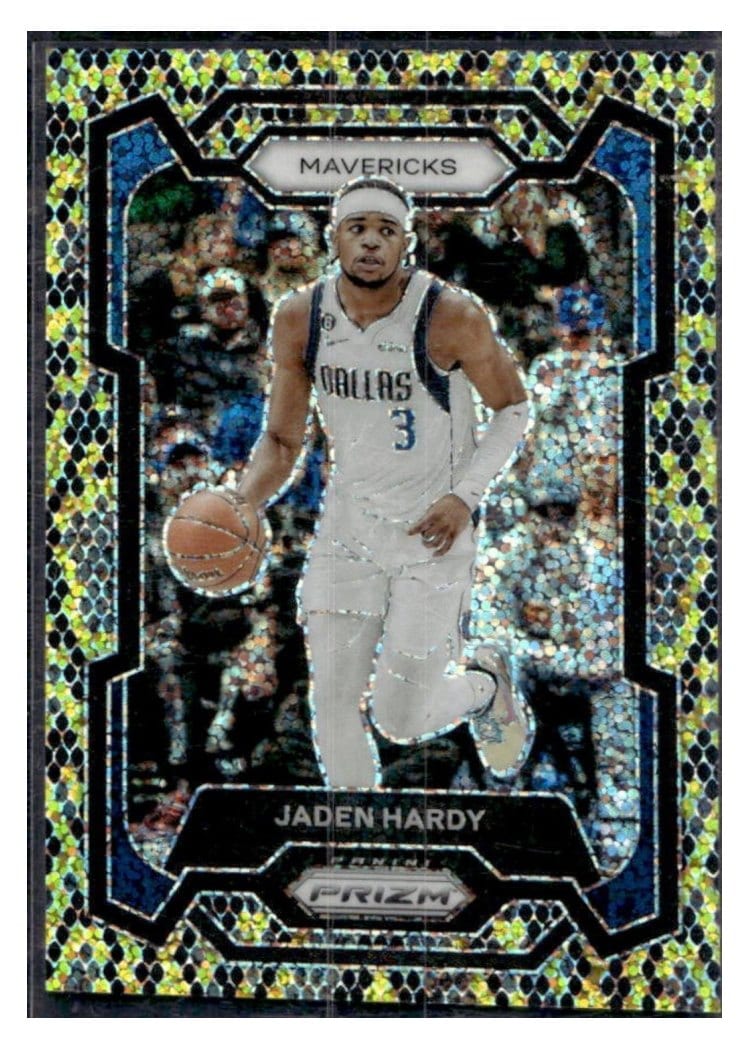 2023-24 Panini Prizm Base Set Jaden Hardy #21 card