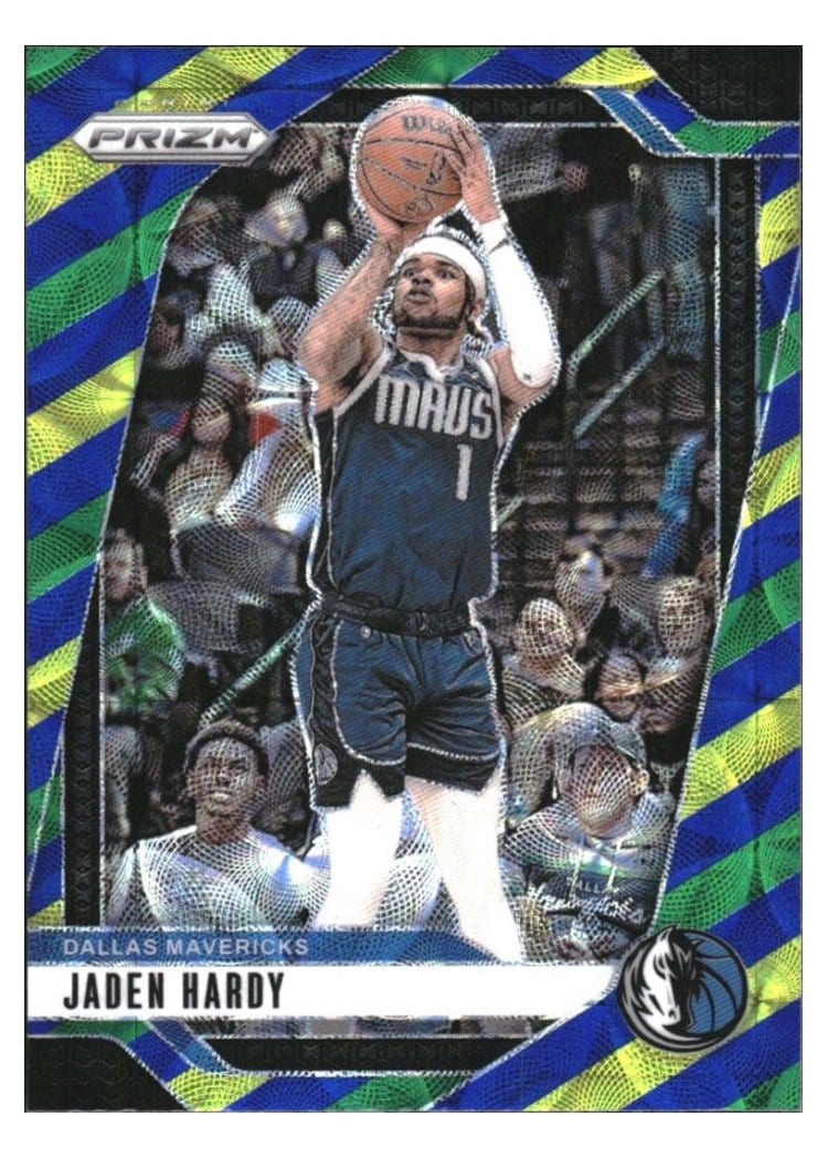 2024-25 Panini Prizm Base Set Jaden Hardy #128 card