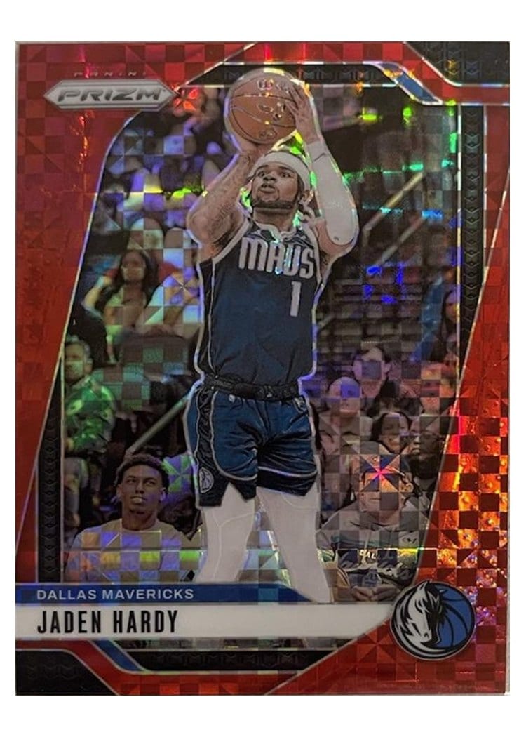 2024-25 Panini Prizm Base Set Jaden Hardy Red Power #128 card