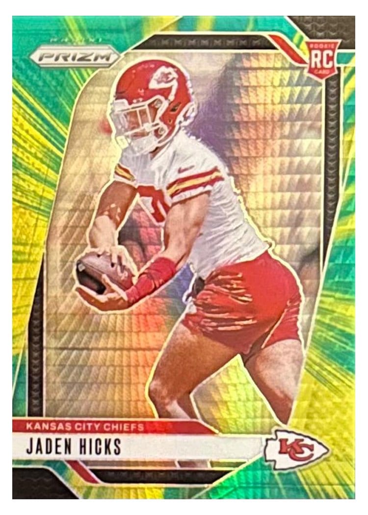 2024 Panini Prizm Base Set Jaden Hicks #336 card