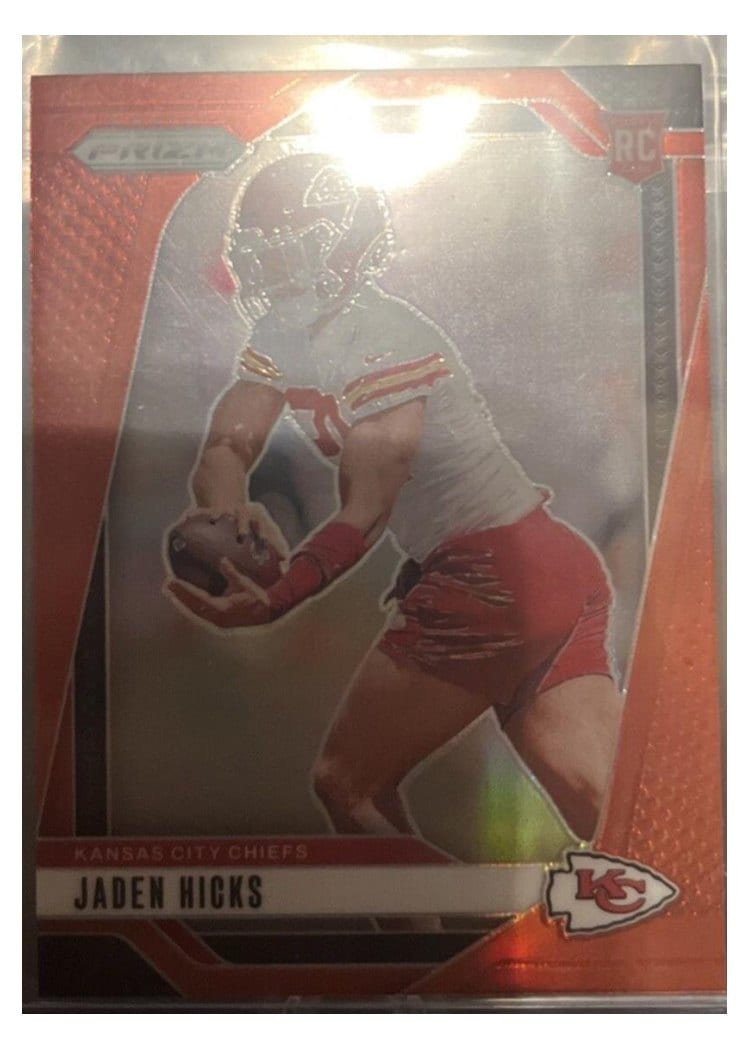 2024 Panini Prizm Base Set Jaden Hicks Red #336 card