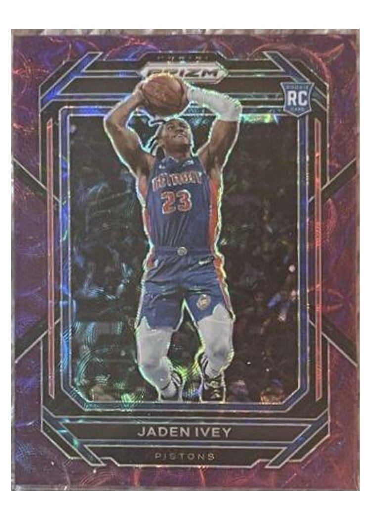 2022-23 Panini Prizm Base Set Jaden Ivey #256 card