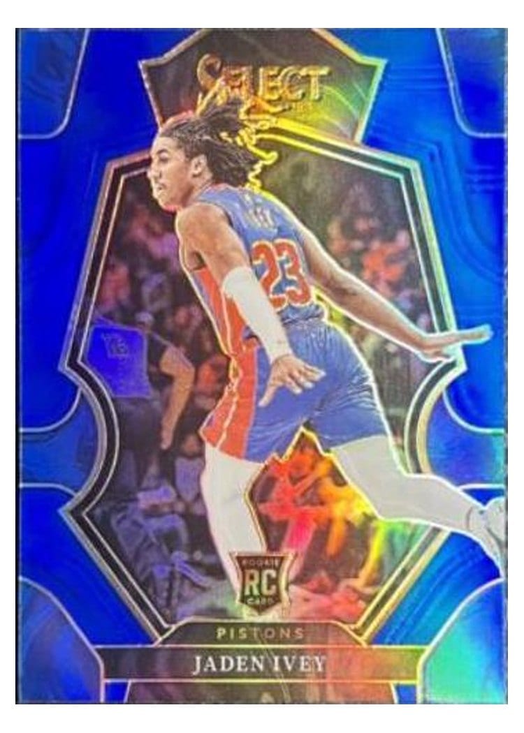 2022-23 Panini Select Base Set Jaden Ivey #178 card