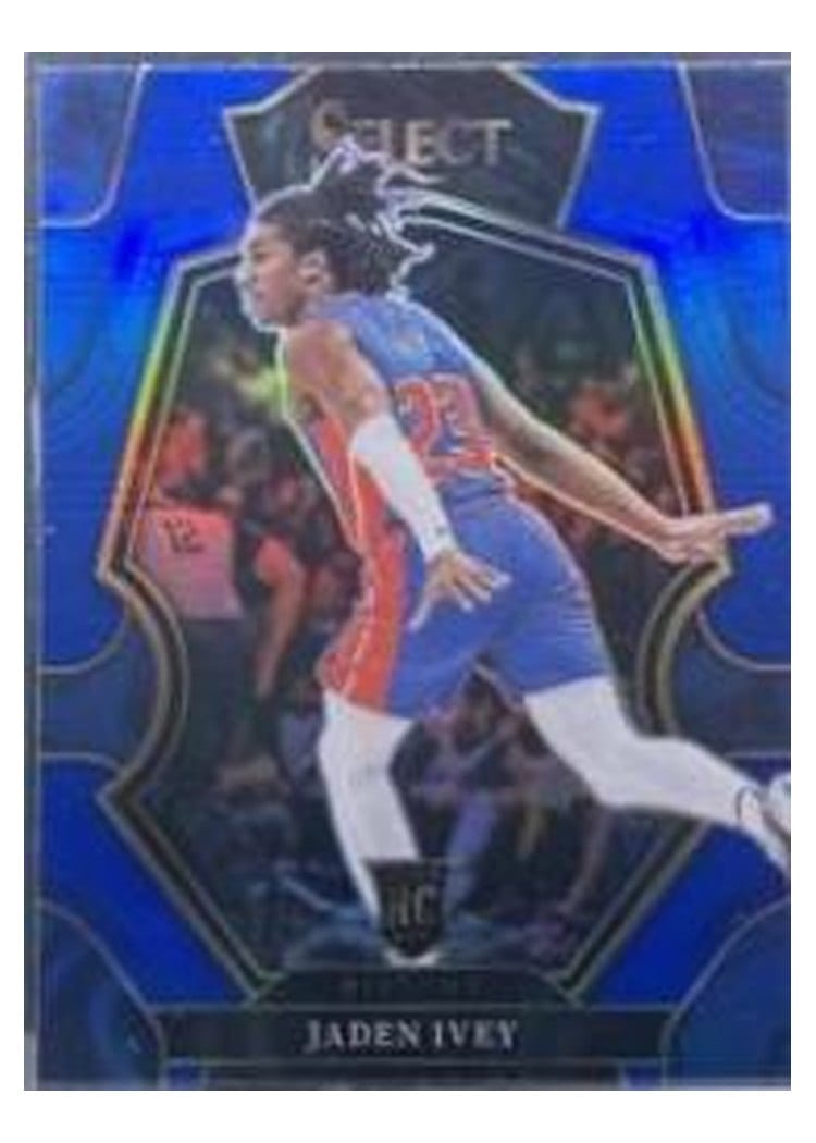 2022-23 Panini Select Base Set Jaden Ivey Blue Retail #178 card