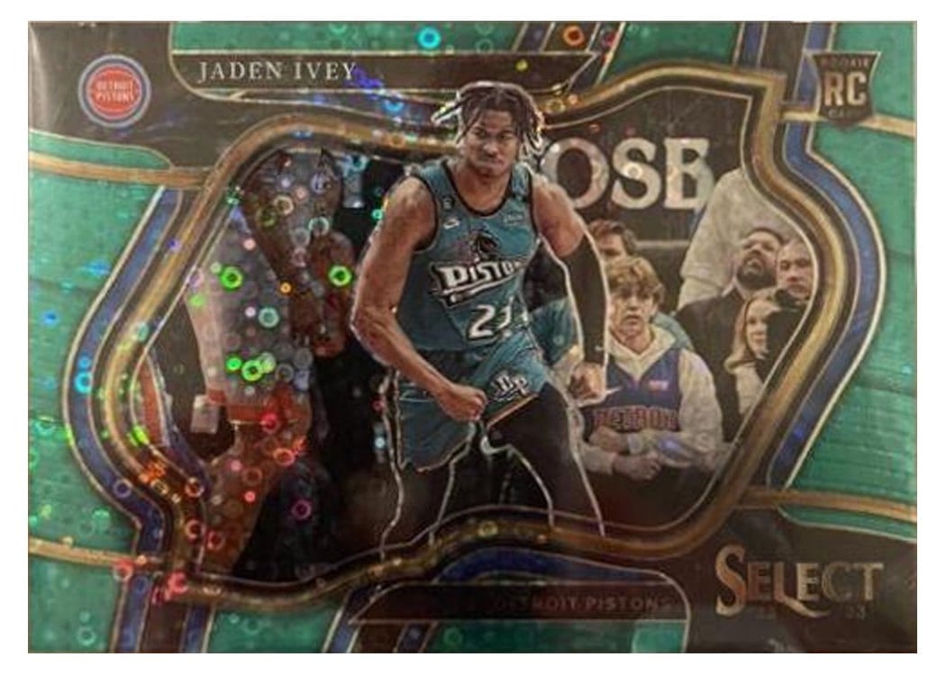 2022-23 Panini Select Base Set Jaden Ivey #298 card
