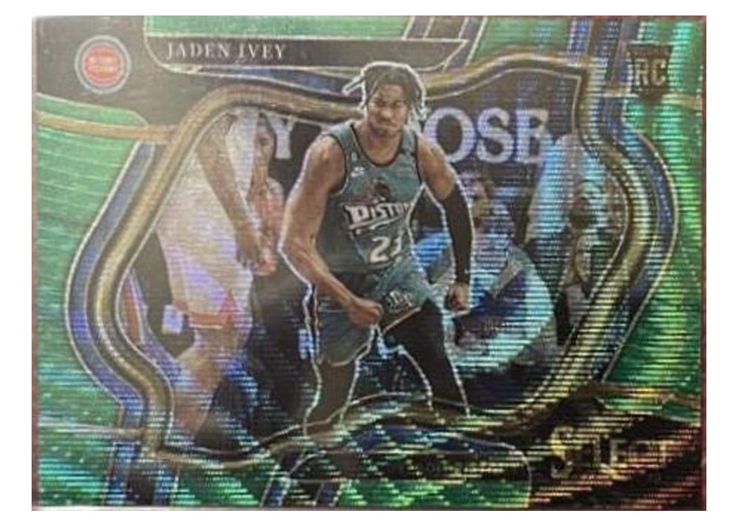 2022-23 Panini Select Base Set Jaden Ivey #298 card