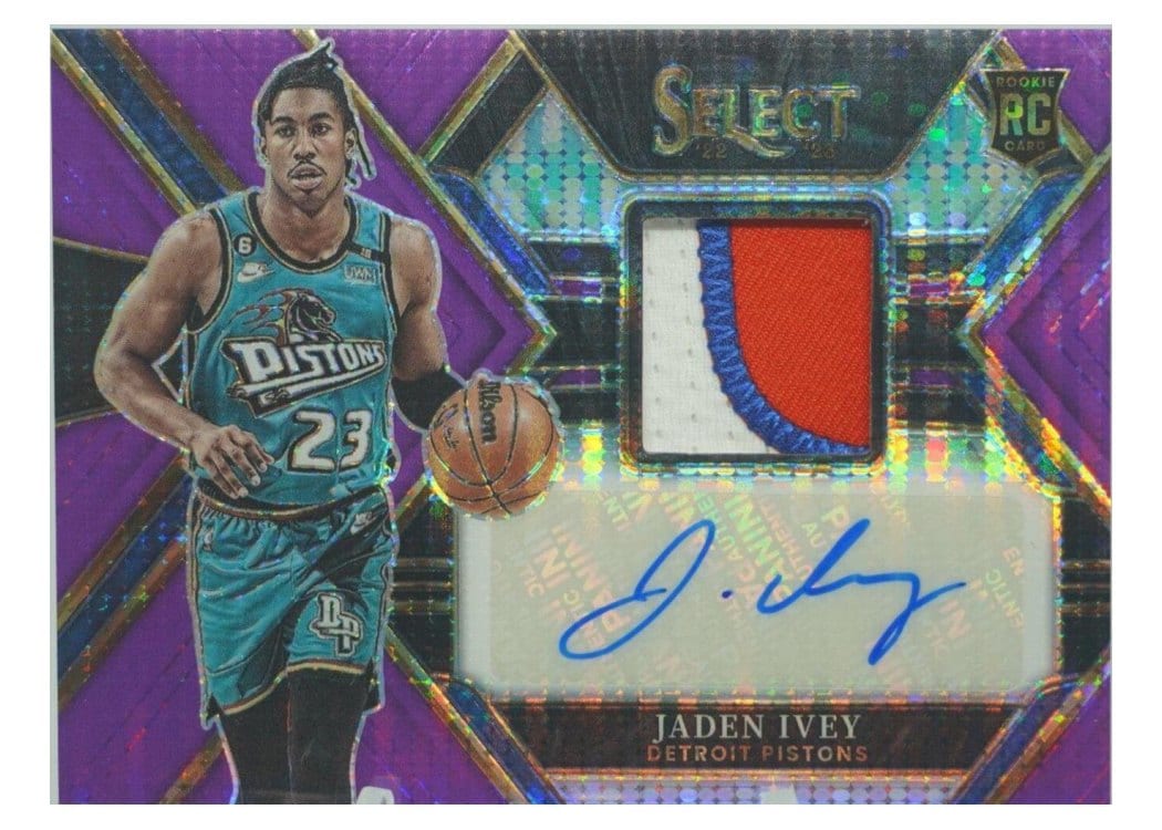 2022-23 Panini Select Base Set Jaden Ivey #298 card