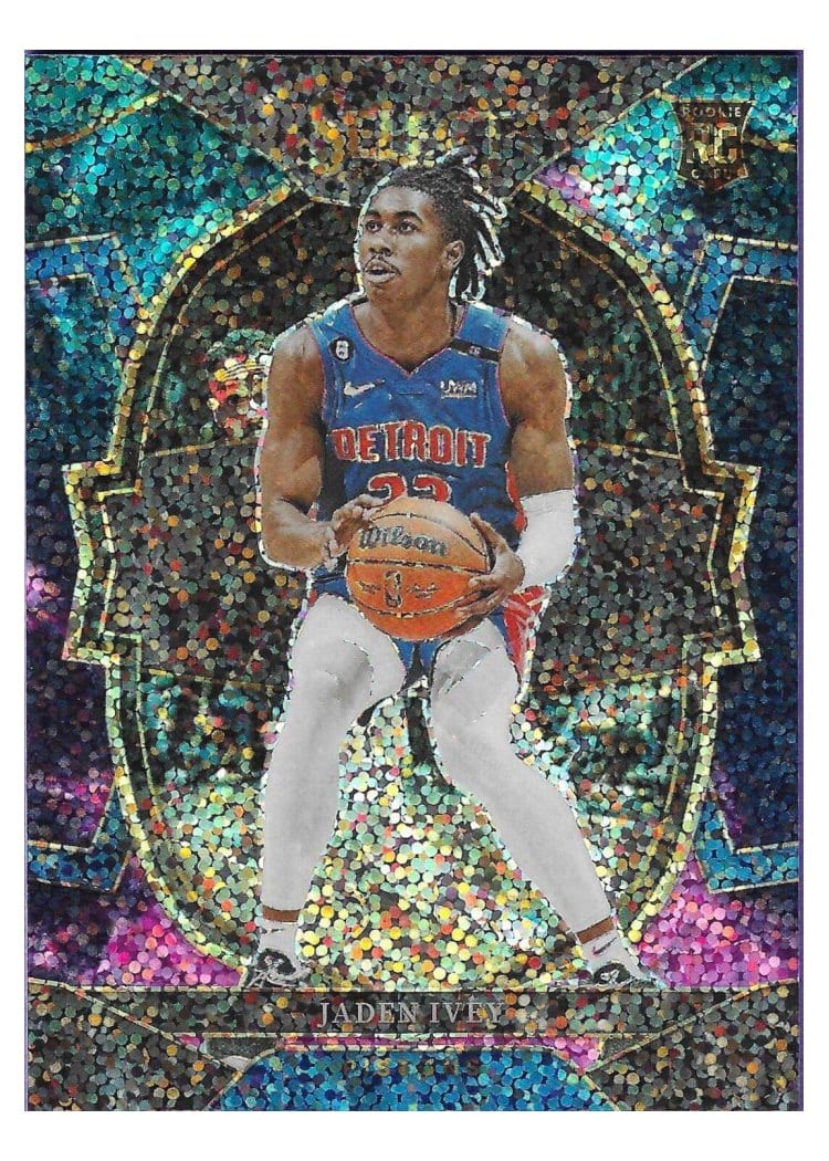 2022-23 Panini Select Base Set Jaden Ivey #87 card