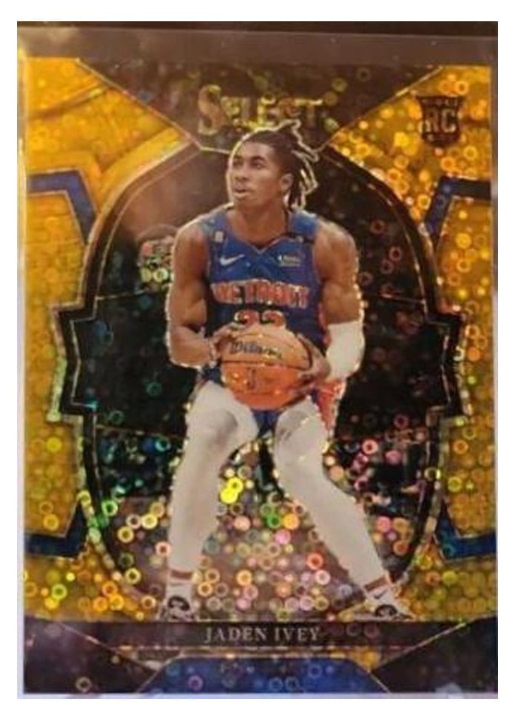 2022-23 Panini Select Base Set Jaden Ivey #87 card