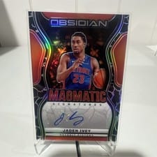 2024-25 Panini Obsidian Magmatic Signatures Jaden Ivey #MS-JIV