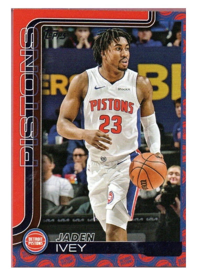 2025-26 Topps Base Set Jaden Ivey #45 card