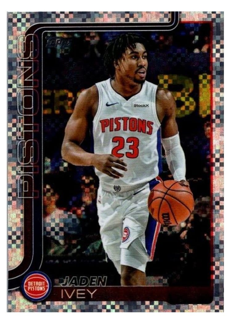 2025-26 Topps Base Set Jaden Ivey #45 card