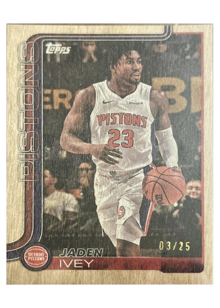 2025-26 Topps Base Set Jaden Ivey #45 card