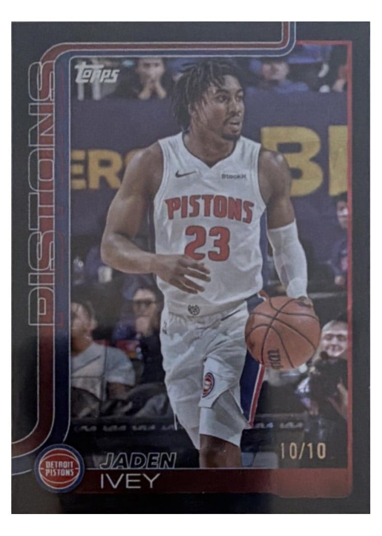 2025-26 Topps Base Set Jaden Ivey #45 card