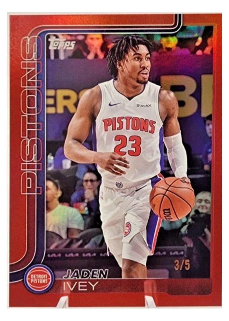 2025-26 Topps Base Set Jaden Ivey #45 card