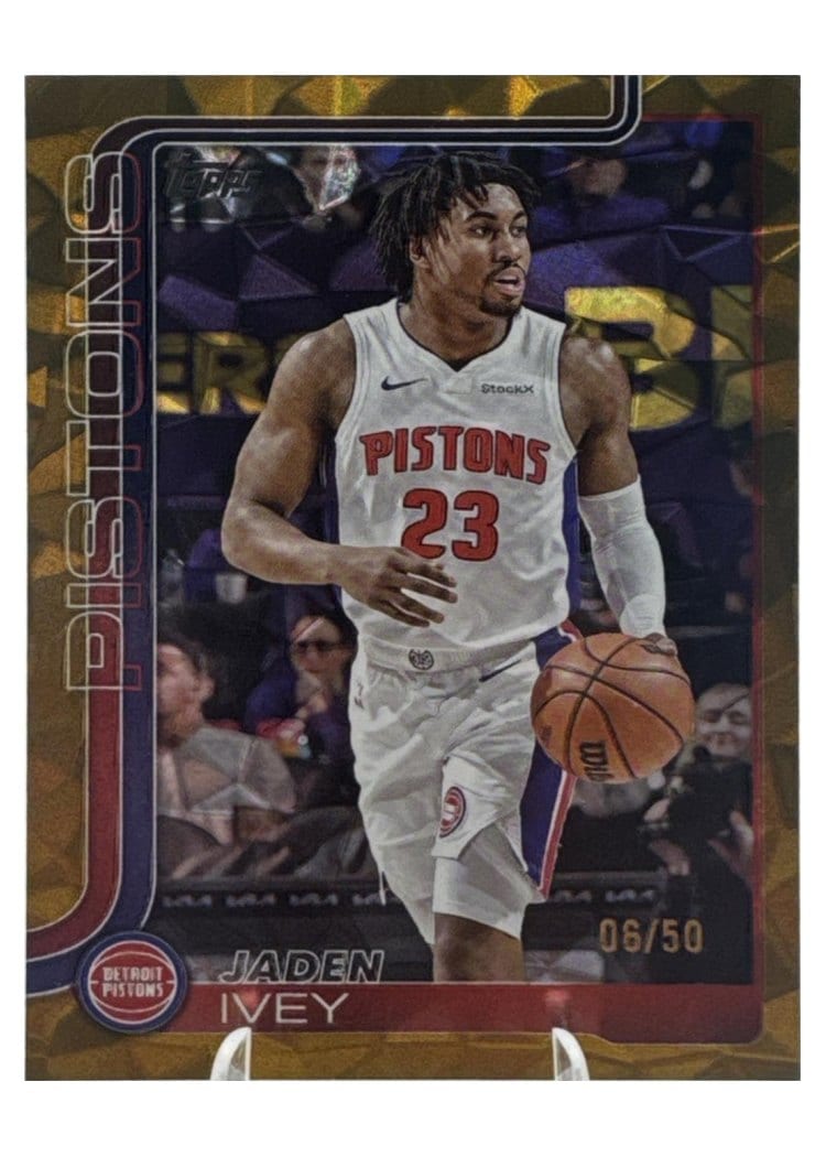 2025-26 Topps Base Set Jaden Ivey #45 card