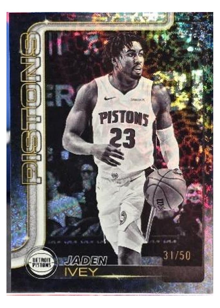 2025-26 Topps Base Set Jaden Ivey #45 card