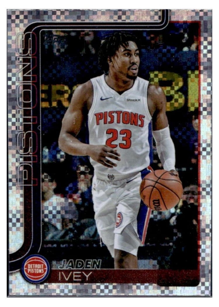 2025-26 Topps Base Set Jaden Ivey #45 card