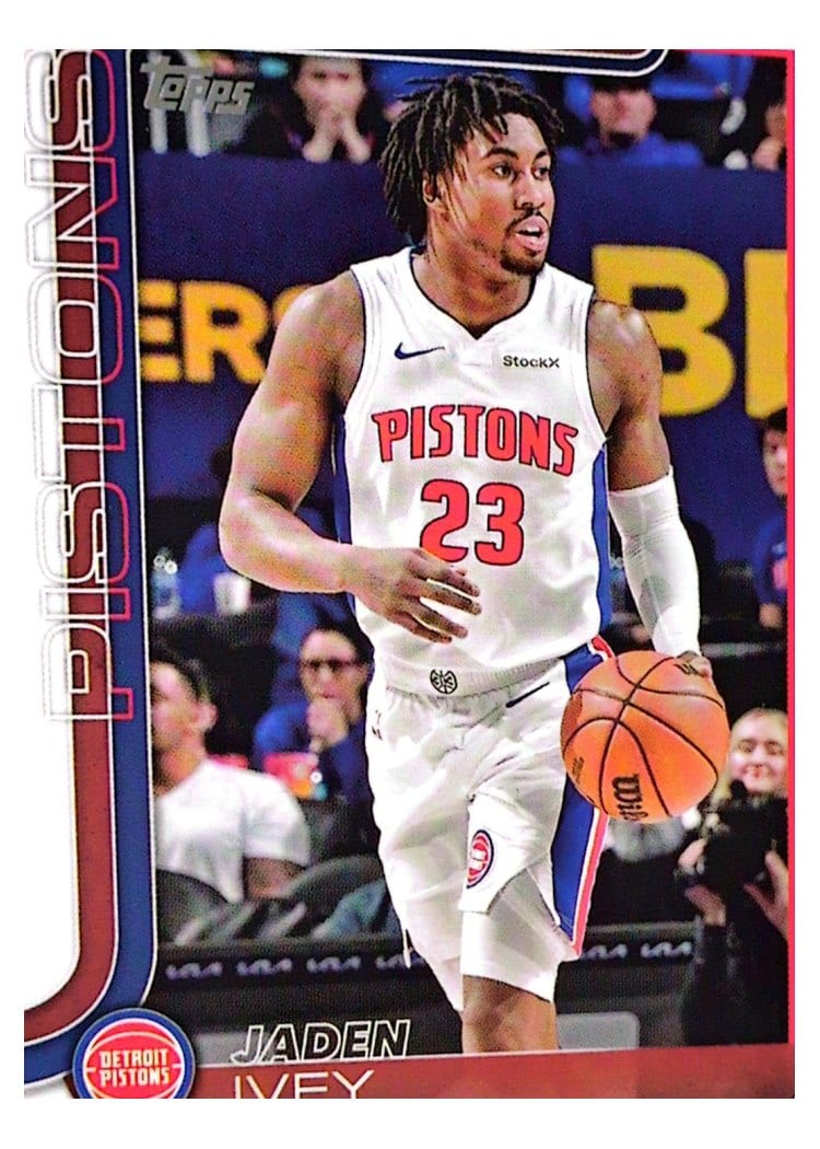 2025-26 Topps Base Set Jaden Ivey #45 card
