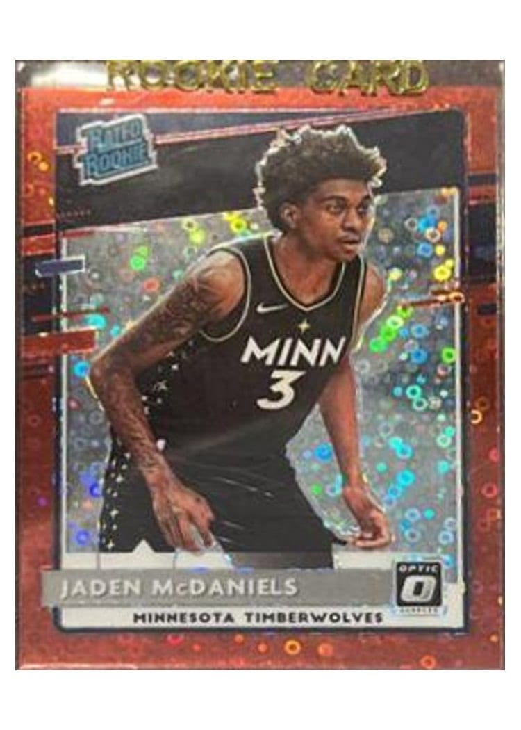 2020-21 Donruss Optic Base Set Jaden McDaniels #178 card