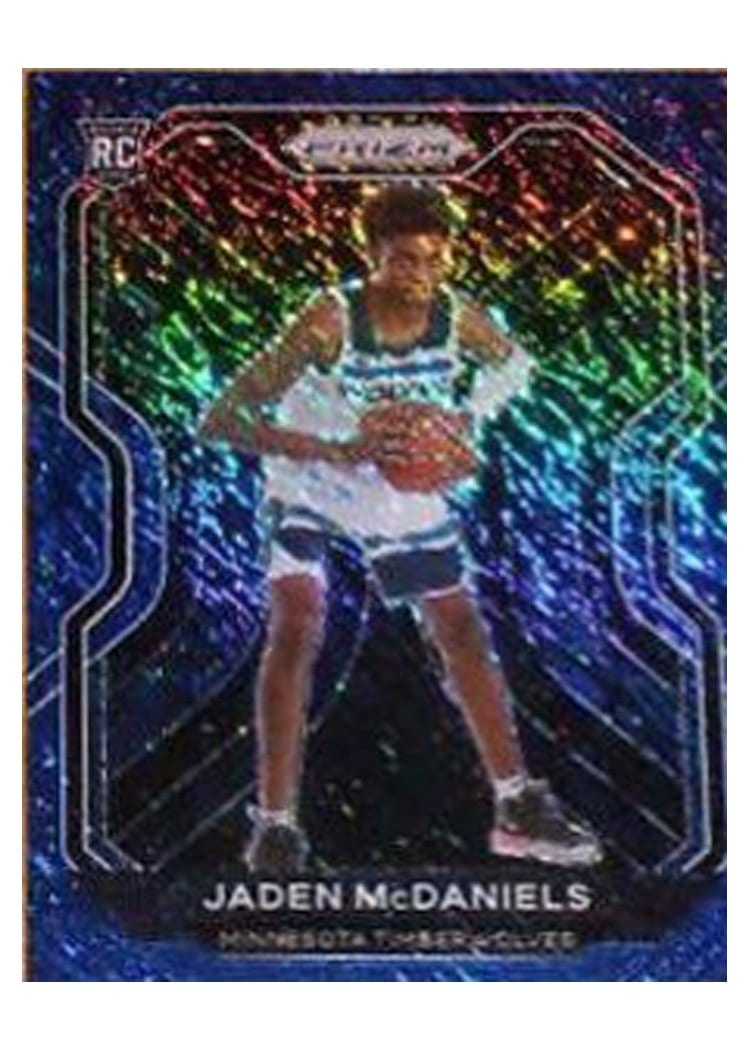 2020-21 Panini Prizm Base Set Jaden McDaniels #277 card