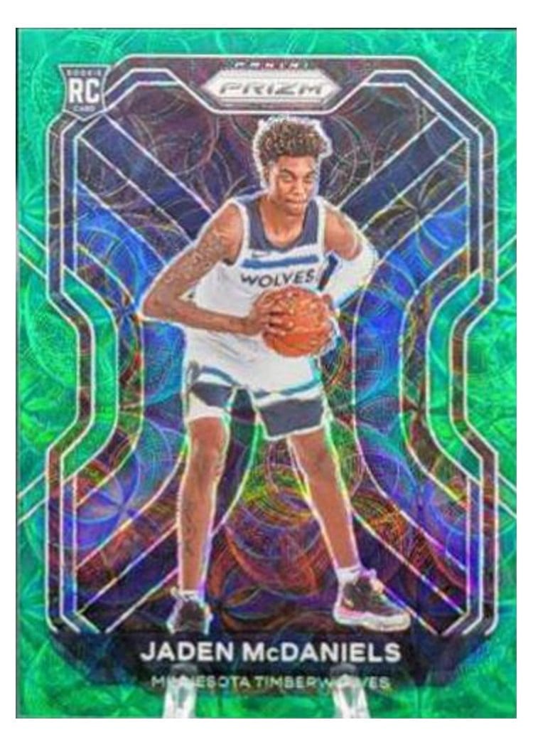 2020-21 Panini Prizm Base Set Jaden McDaniels #277 card