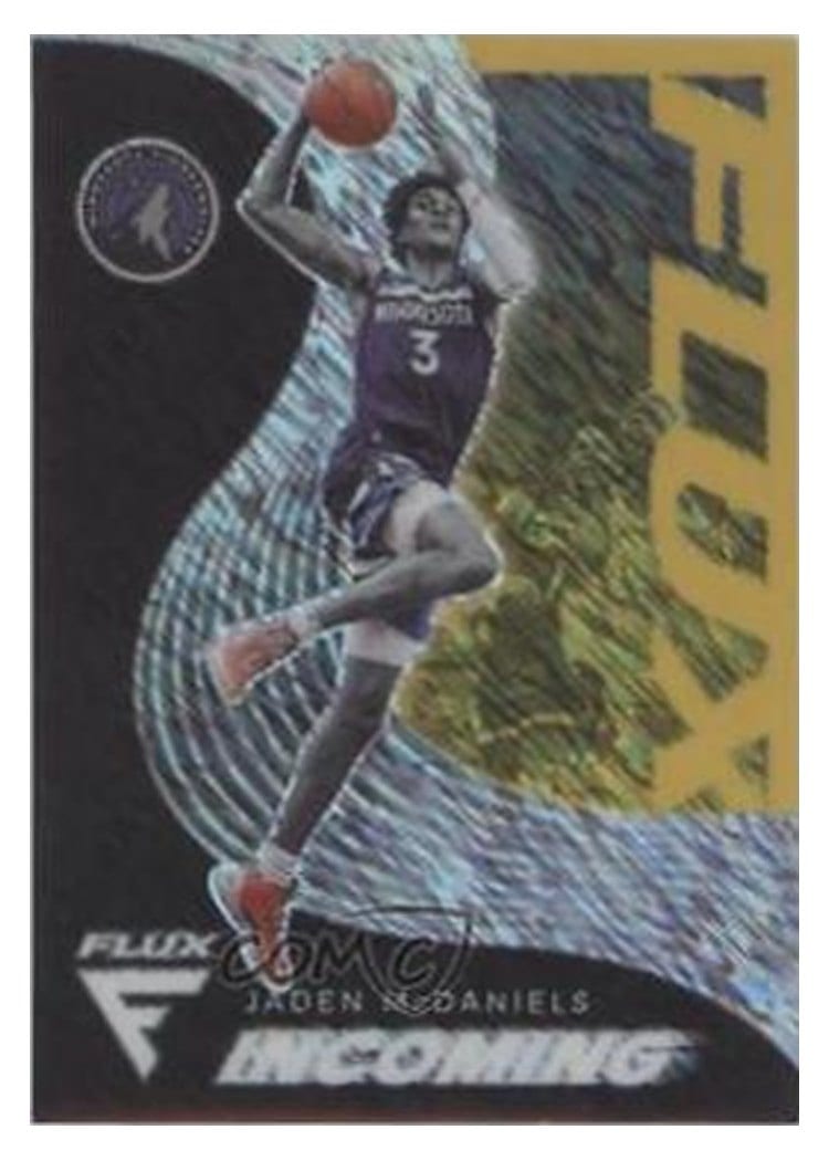 2020-21 Panini Prizm Base Set Jaden McDaniels #277 card