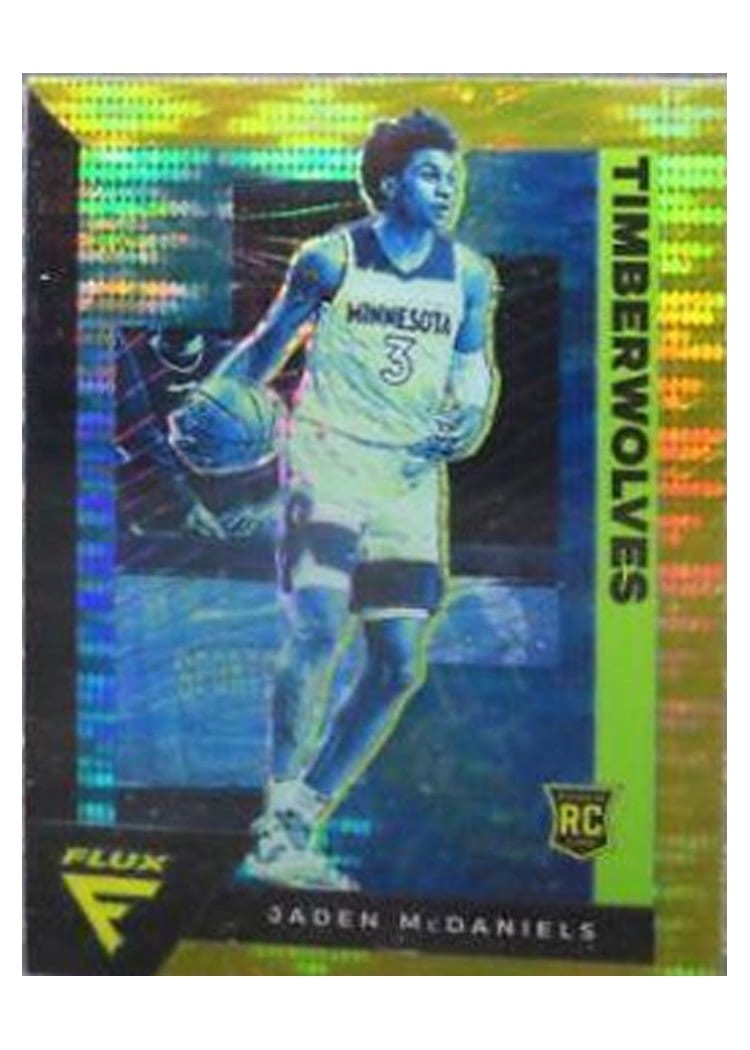 2020-21 Panini Prizm Base Set Jaden McDaniels #277 card